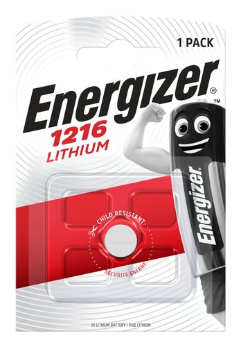 Batteria CR1216 Batteria CR1216 Energizer LITHIUM (ord.min.1.00 unità)