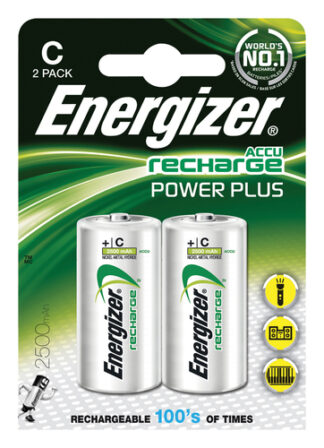 Batteria Mezza Torcia C ricaricabile Batteria Mezza Torcia C ricaricabile Energizer POWER PLUS (ord.min.1.00 unità)