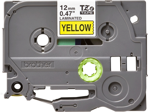 Nastro etichettatrice Nastro etichettatrice Brother TZE631 P TOUCH Nero su Giallo (ord.min.1.00 unità)