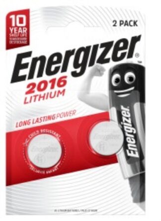 Batteria CR2016 Batteria CR2016 Energizer LITHIUM (ord.min.1.00 unità)