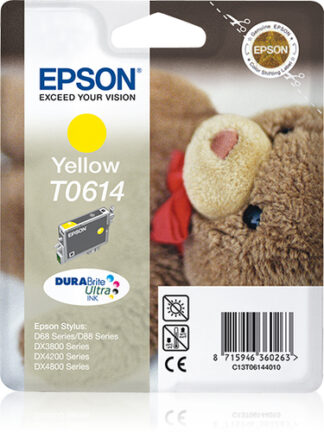 Cartuccia stampante Cartuccia stampante Epson C13T06144010 DURABRITE ULTRA T0614 (ord.min.1.00 unità)