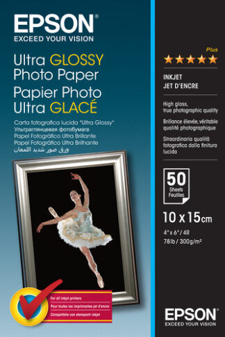 Carta fotografica Carta fotografica Epson C13S041943 Ultra Glossy Photo Paper (ord.min.1.00 unità)