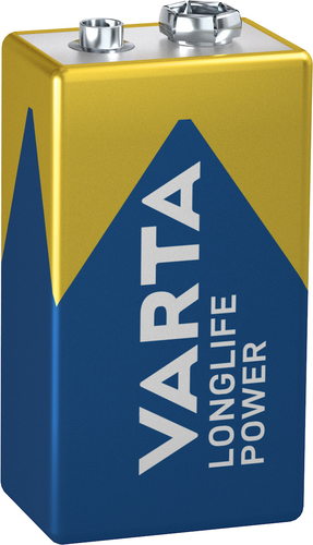 Batteria Transistor 9V Batteria Transistor 9V Varta 04922121411 LONGLIFE POWER (ord.min.1.00 unità)