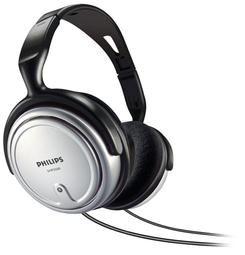 Cuffie filo Cuffie filo Philips SHP2500 10 Tv Headphones Grey e Black (ord.min.1.00 unità)