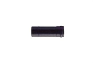 Tubo canna fumaria Tubo canna fumaria Save Fumisteria PN802 PELLET LINE Nero opaco (ord.min.1.00 unità)