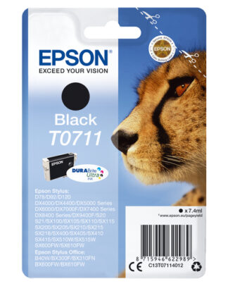 Cartuccia stampante Cartuccia stampante Epson C13T07114021 DURABRITE ULTRA T0711 (ord.min.1.00 unità)