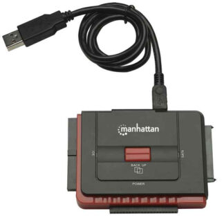 Convertitore computer Convertitore computer Manhattan 179195 Usb 2.0 Hi Speed a Sata Ide (ord.min.1.00 unità)