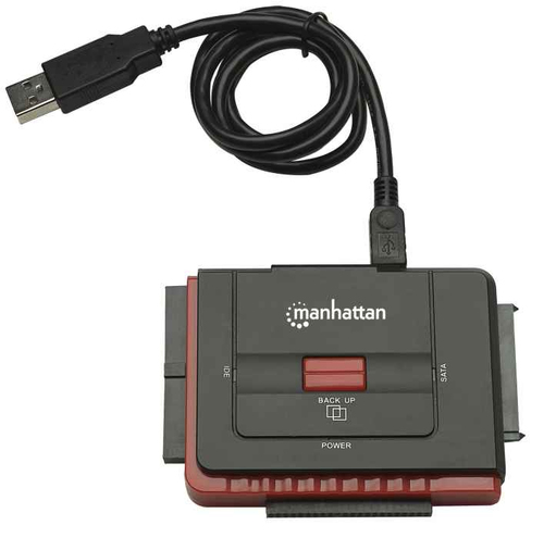 Convertitore computer Convertitore computer Manhattan 179195 Usb 2.0 Hi Speed a Sata Ide (ord.min.1.00 unità)
