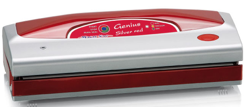 Macchina sottovuoto Macchina sottovuoto Magic Vac V402PK3 Genius Silver e Red (ord.min.1.00 unità)