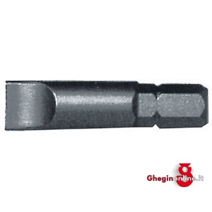 BITS CON ATT. ESAGONALE 5/16 DIN 3126 C 8 PER AVVITATORI E TRAPANI ELETTRICI TAGLIO DIRITTO 2000GA 8 BITS ATT.ESAG. 5/16 blades for electric drills Prod. SCU