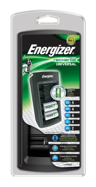 Caricabatterie Caricabatterie Energizer E301335800 ACCU RECHARGE Black (ord.min.1.00 unità)