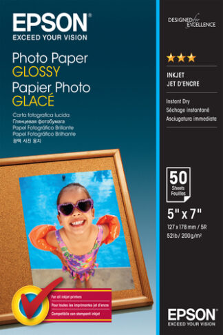 Carta fotografica Carta fotografica Epson C13S042545 Glossy Photo Paper (ord.min.1.00 unità)
