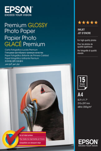 Carta fotografica Carta fotografica Epson C13S042155 Premium Glossy Photo Paper (ord.min.1.00 unità)