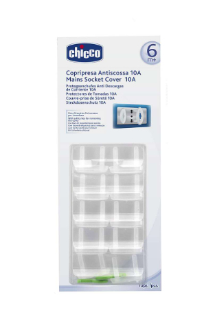 Copripresa Copripresa Chicco 64082 30 SAFETY per prese 10A (ord.min.1.00 unità)