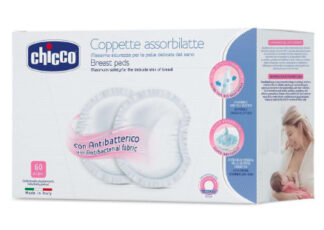 Coppette seno assorbilatte Extra Comfort antibatteriche Chicco 61773 N Coppette assorbilatte (ord.min.1.00unità)