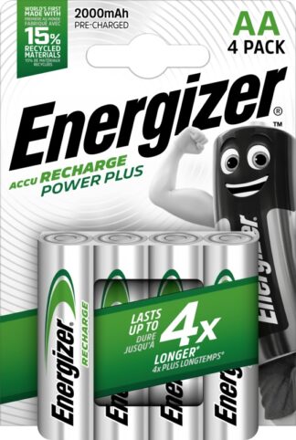 Batteria Stilo AA ricaricabile Batteria Stilo AA ricaricabile Energizer 535 417012 00 POWER PLUS (ord.min.1.00 unità)