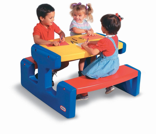 Tavolo e sedie bimbo Tavolo e sedie bimbo Little Tikes 466800060 Tavolo con panche Pic Nic (ord.min.1.00 unità)