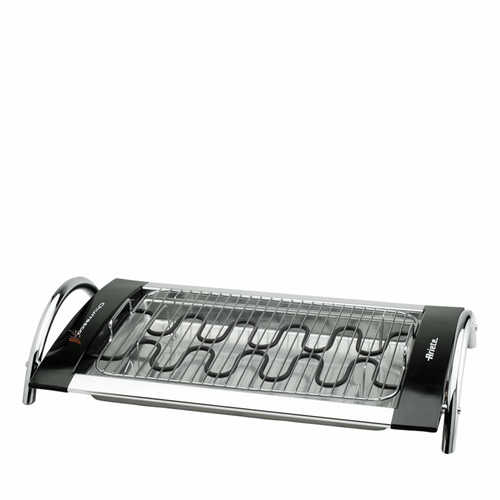 Griglia elettrica Griglia elettrica Ariete 00C073210AR0 CHURRASCO GRILL Black e Chrome (ord.min.1.00 unità)