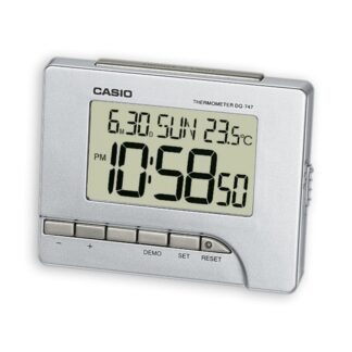 Sveglia Sveglia Casio DQ 747 8EF Con sensore temperatura Silver (ord.min.1.00 unità)