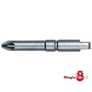 INSERTI CON ATT. CILINDRICO MM 7,0 DIN 3126 G 7 PER AVVITATORI A CROCE POZIDRIV 2005GF 3 INSERTI ATT.CILIN.mm.7 blades for electric drills Prod. SCU