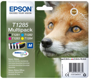 Set cartucce stampante Set cartucce stampante Epson C13T12854022 DURABRITE Multipack T1285 (ord.min.1.00 unità)
