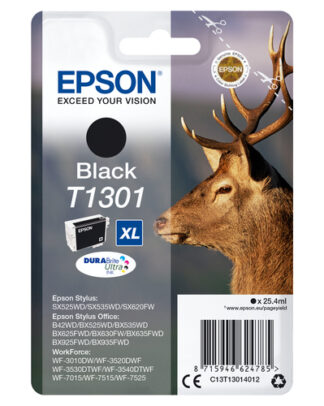 Cartuccia stampante Cartuccia stampante Epson C13T13014020 DURABRITE ULTRA T1301 XL (ord.min.1.00 unità)