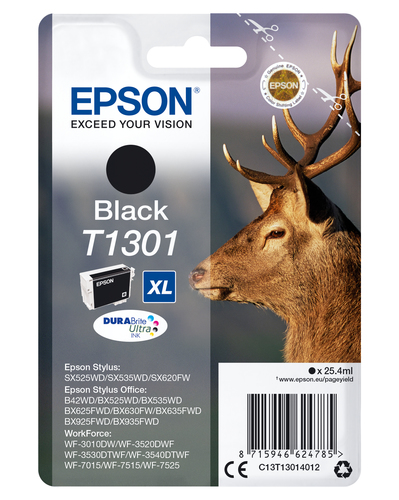 Cartuccia stampante Cartuccia stampante Epson C13T13014020 DURABRITE ULTRA T1301 XL (ord.min.1.00 unità)