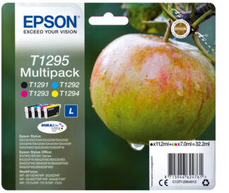Set cartucce stampante Set cartucce stampante Epson C13T12954020 DURABRITE Multipack T1295 (ord.min.1.00 unità)
