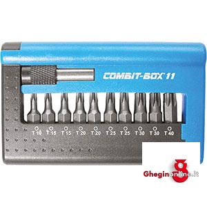 BITS ATTACCO 1/4" DIN 3126 C 6,3 IN COMBIT-BOX IN ASSORTIMENTO 2013GE ASS. BITS ATT.1/4 screwdriver bits sets Orig. Witte