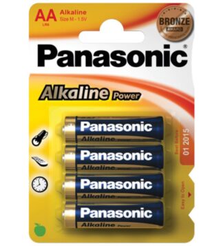 Batteria Stilo AA Batteria Stilo AA Panasonic 43741 ALKALINE POWER (ord.min.1.00 unità)