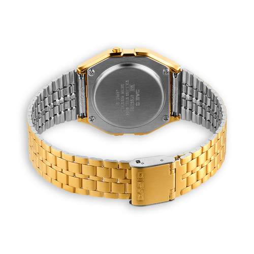 Orologio Casio A159WGEA 1EF VINTAGE Iconic Gold e Black Orologio polso (ord.min.1.00unità)