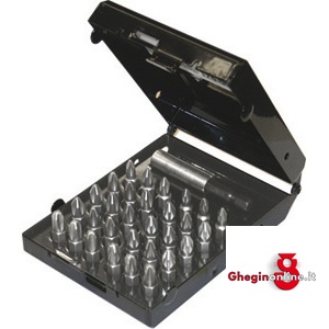 BITS ATTACCO 1/4" DIN 3126 IN ASSORTIMENTO 2016GB ASSORT. BITS ATT.1/4 bits sets Prod. SCU