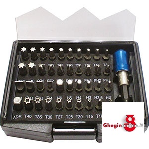 BITS ATTACCO 1/4" DIN 3126 IN ASSORTIMENTO 2016R ASSORT. BITS ATT.1/4 bits sets Prod. SCU