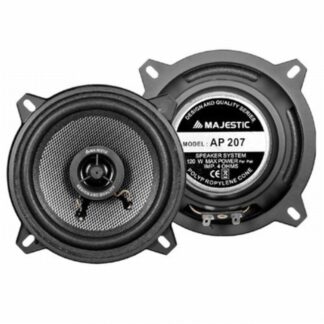 Coppia altoparlanti auto Altoparlanti auto Majestic 040207 POLIPROPILENE Ap 207 Black (ord.min.1.00 unità)