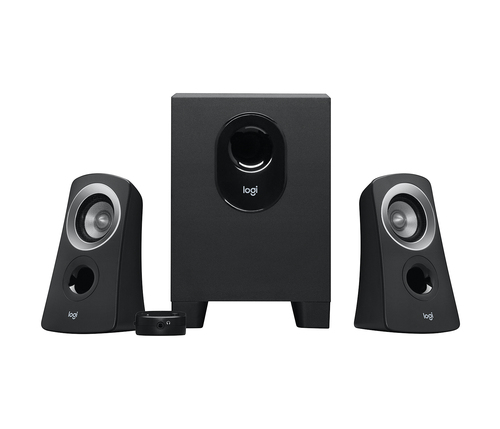 Set altoparlanti pc Set altoparlanti pc Logitech 980 000413 Z SERIES Z313 Black e Silver (ord.min.1.00 unità)