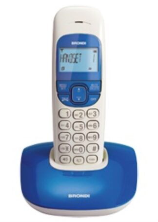 Cordless Cordless Brondi 10273211 NICE Blu e Bianco (ord.min.1.00 unità)