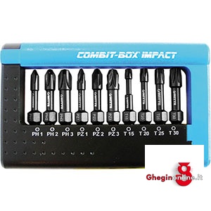 BITS ATTACCO 1/4" DIN 3126 IN ASSORTIMENTO 2018G ASSORT. BITS ATT.1/5 bits sets Orig. Witte