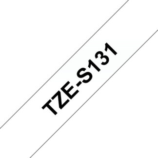 Nastro etichettatrice Nastro etichettatrice Brother TZE131 P TOUCH Nero su Trasparente (ord.min.1.00 unità)