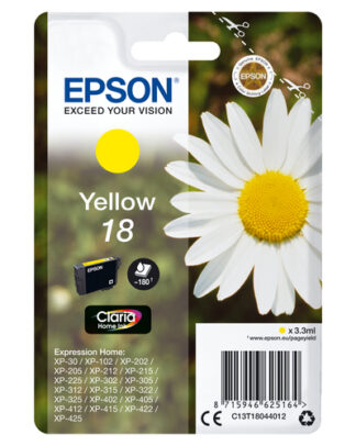 Cartuccia stampante Cartuccia stampante Epson C13T18044020 CLARIA 18 (ord.min.1.00 unità)