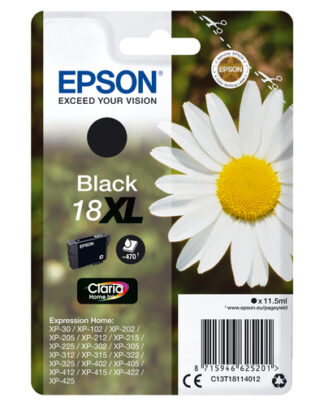 Cartuccia stampante Cartuccia stampante Epson C13T18114020 CLARIA 18 XL (ord.min.1.00 unità)
