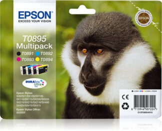 Set cartucce stampante Epson C13T08954020 DURABRITE ULTRA Multipack Set cartucce stampante (ord.min.1.00unità)