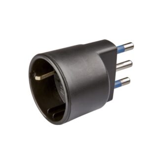 Adattatore presa elettrica Adattatore Scame PP0432 1R Nero (ord.min.1.00 unità)