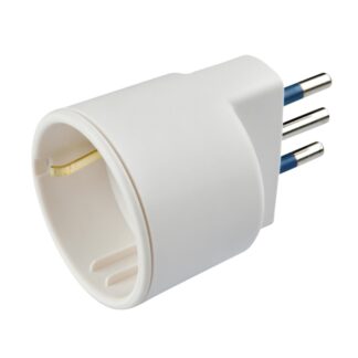 Adattatore presa elettrica Adattatore Scame PP0433R Bianco (ord.min.1.00 unità)
