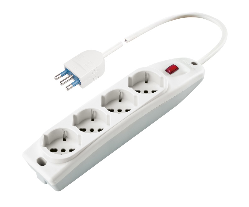 Multipresa tavolo Multipresa tavolo Poly Pool PP0421 10/16A Bianco (ord.min.1.00 unità)