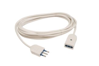 Prolunga elettrica Prolunga elettrica Scame PP0382R (10A 2P+T) Bianco (ord.min.1.00 unità)