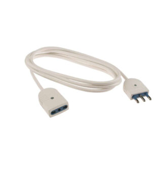 Prolunga elettrica Prolunga elettrica Scame PP0386R (16A 2P+T) Bianco (ord.min.1.00 unità)