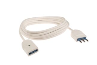 Prolunga elettrica Prolunga elettrica Scame PP0385R (16A 2P+T) Bianco (ord.min.1.00 unità)