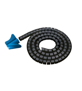 Raccoglicavo Raccoglicavo Poly Pool PP8099 2 guaina Spiralina Nero (ord.min.1.00 unità)