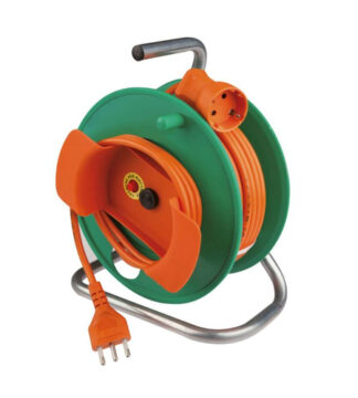 Avvolgicavo elettrico Avvolgicavo elettrico Poly Pool PP0705 1P Arancio e Verde (ord.min.1.00 unità)