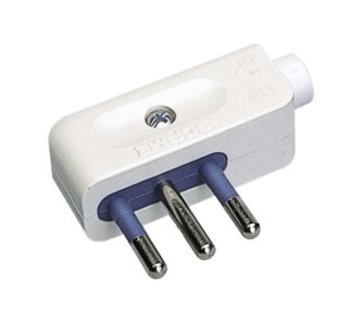 Spina elettrica Spina elettrica Scame PP0410R Bianco (ord.min.1.00 unità)